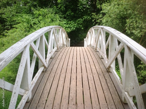 деревянный мост