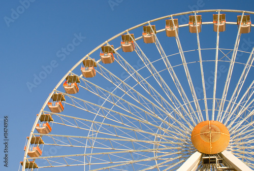 Ferris wheel at an amusement park
 in Wildwood New Jersey