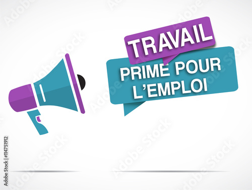 mégaphone : prime pour l'emploi