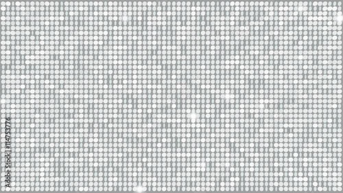 Silver glitter light and sparkle background – seamless looping
