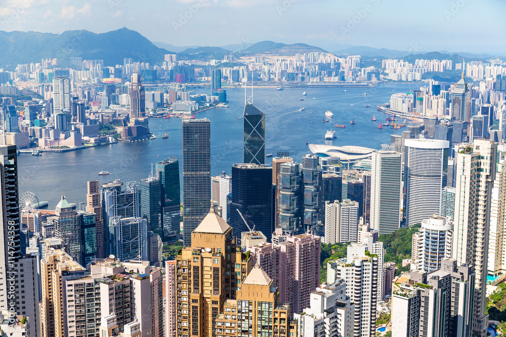 Hong Kong skyline