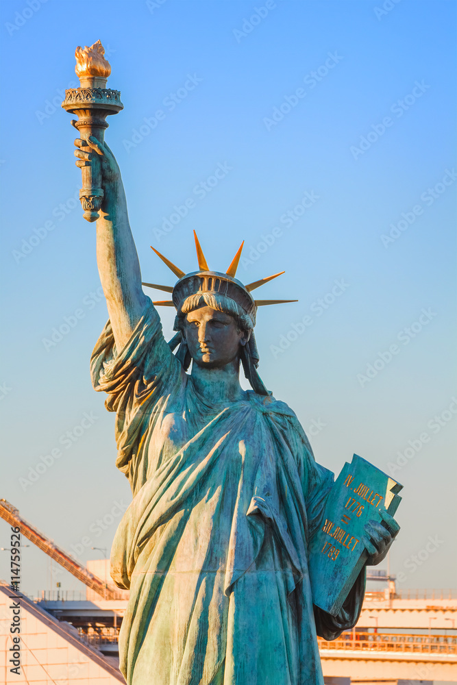Fototapeta premium Stattue of Liberty in Odaiba, Tokyo