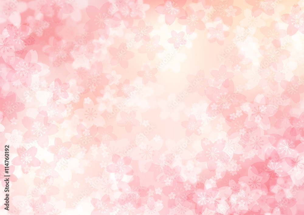 桜の背景 桜の背景