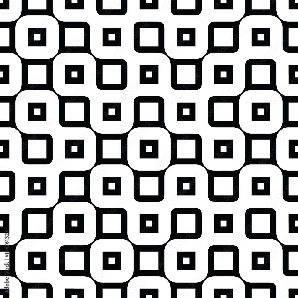Seamless Black And White Maze Seamless Black And White Maze