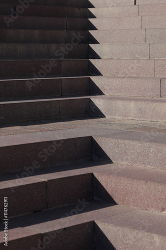 Fototapeta Naklejka Na Ścianę i Meble -  stairs with shadow and light