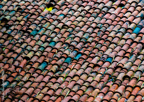 Roof tiles background © verma_asim