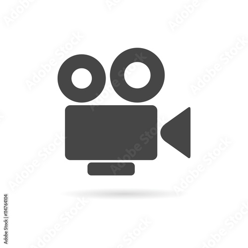 Cinema camera icon