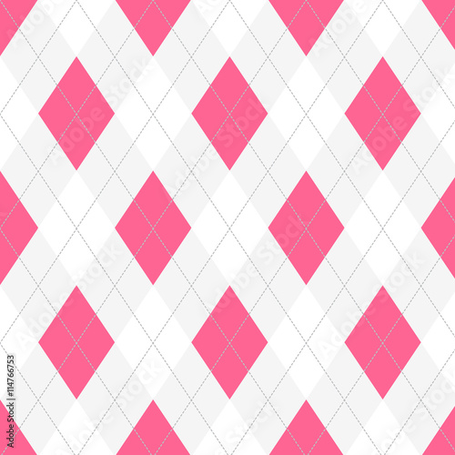 Seamless argyle pattern. Di...