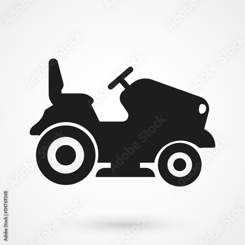 lawn tractor icon