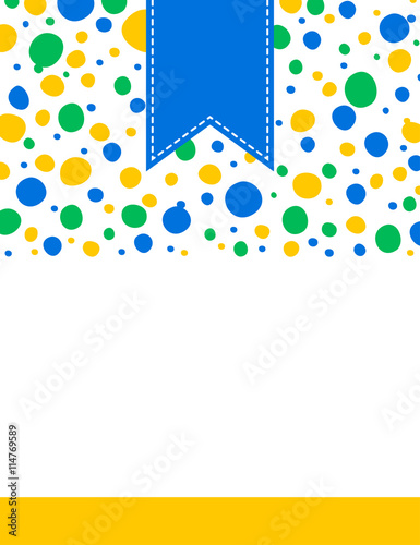 Brazil themed banner design