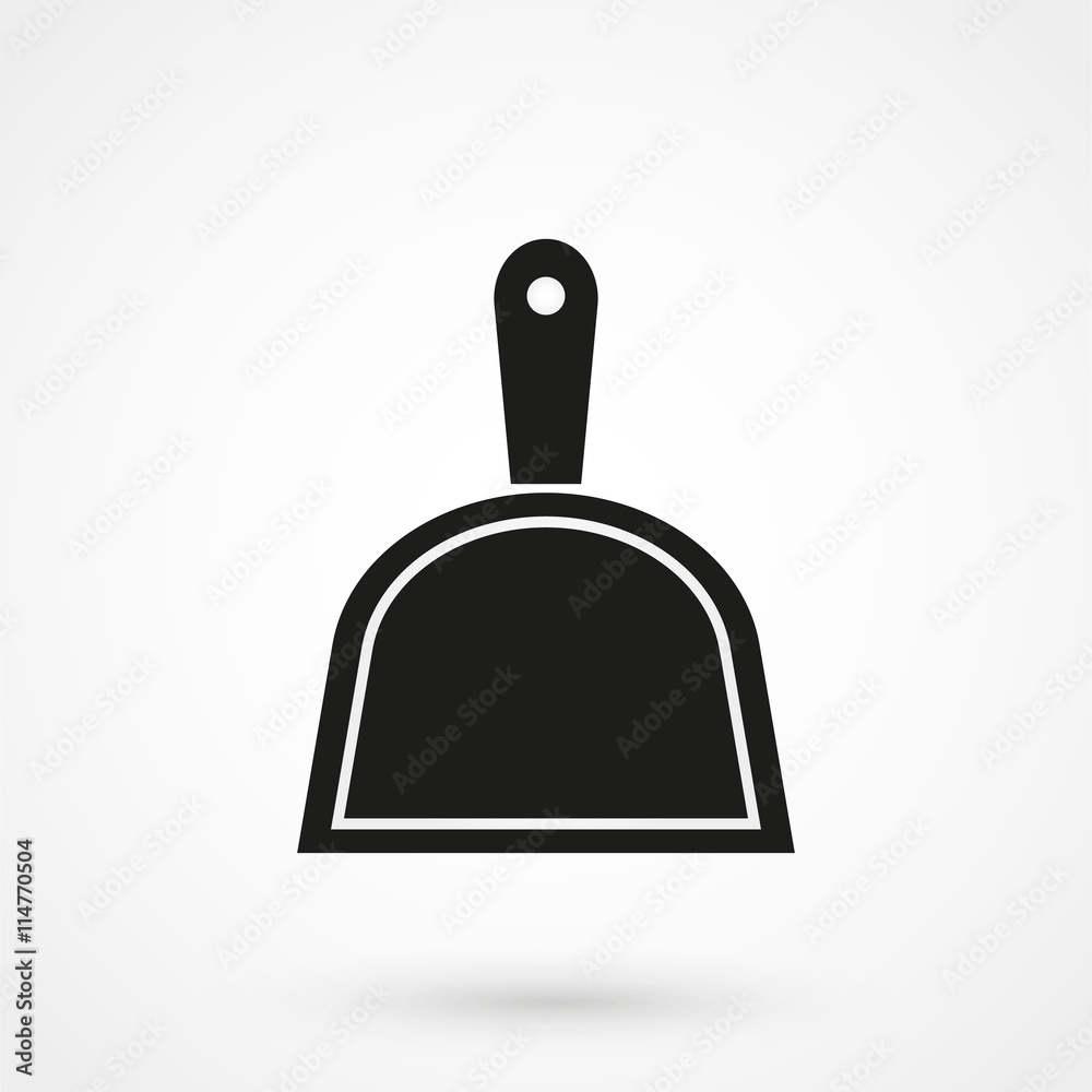 Dustpan icon.
