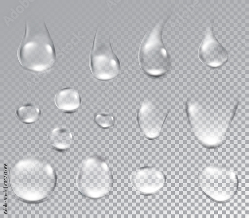Background with water drops.
