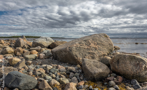 rocks and sea