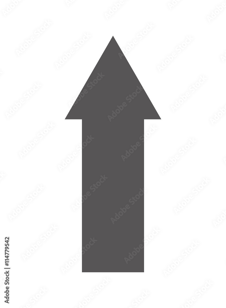 arrow up isolated icon design arrow up isolated icon design