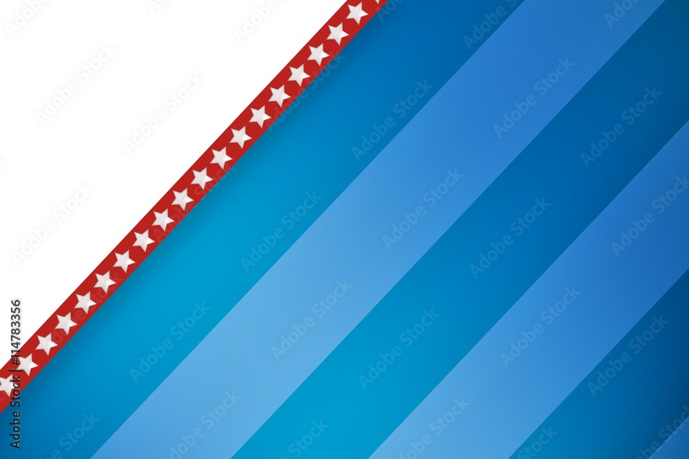 Composite image of line in a blue background Composite image of line in a blue background