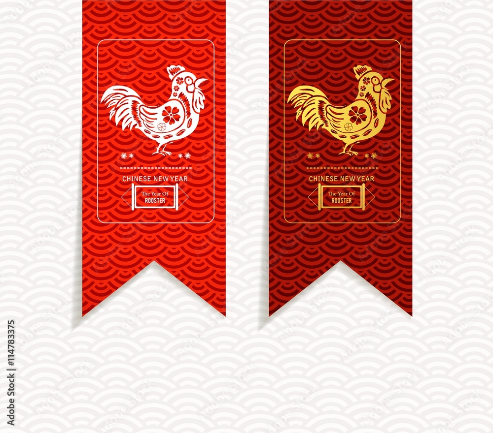 Chinese new year design elements. Chinese tags for sale