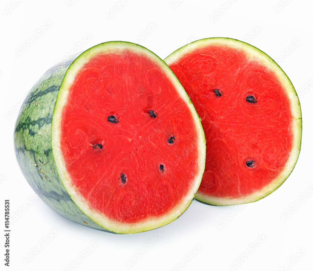 Watermelon isolated on white background Watermelon isolated on white background