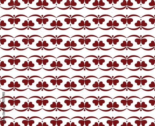 Abstract pattern love hearts. Vector background