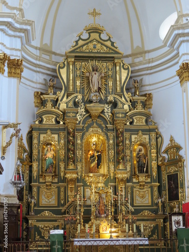 Espagne - Marbella - Chœur Eglise Notre-Dame de l'Incarnation © Marytog