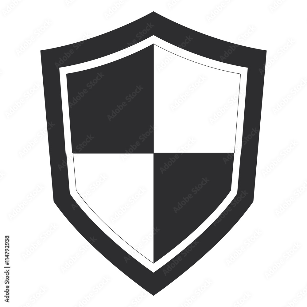 single shield icon single shield icon