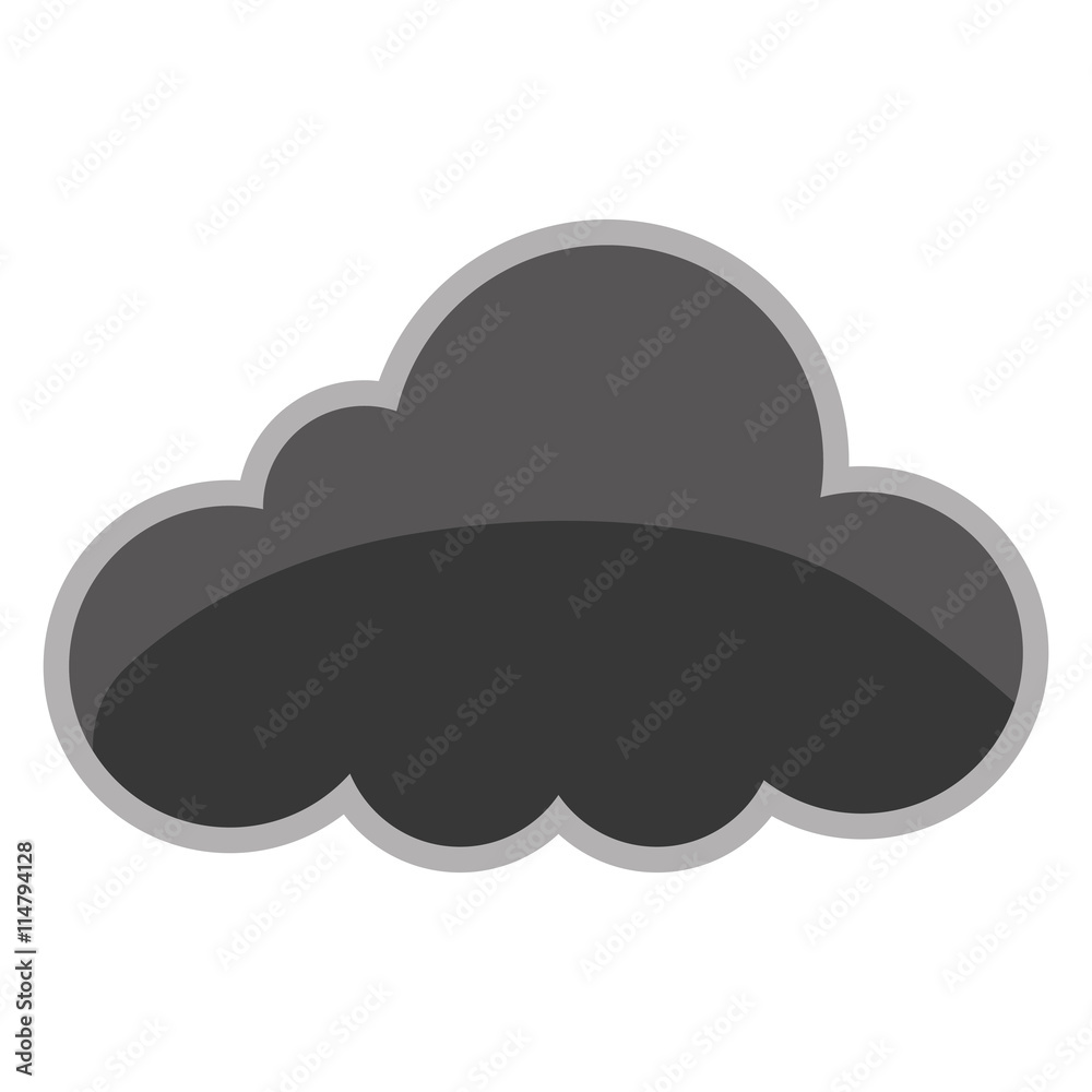 single cloud icon single cloud icon