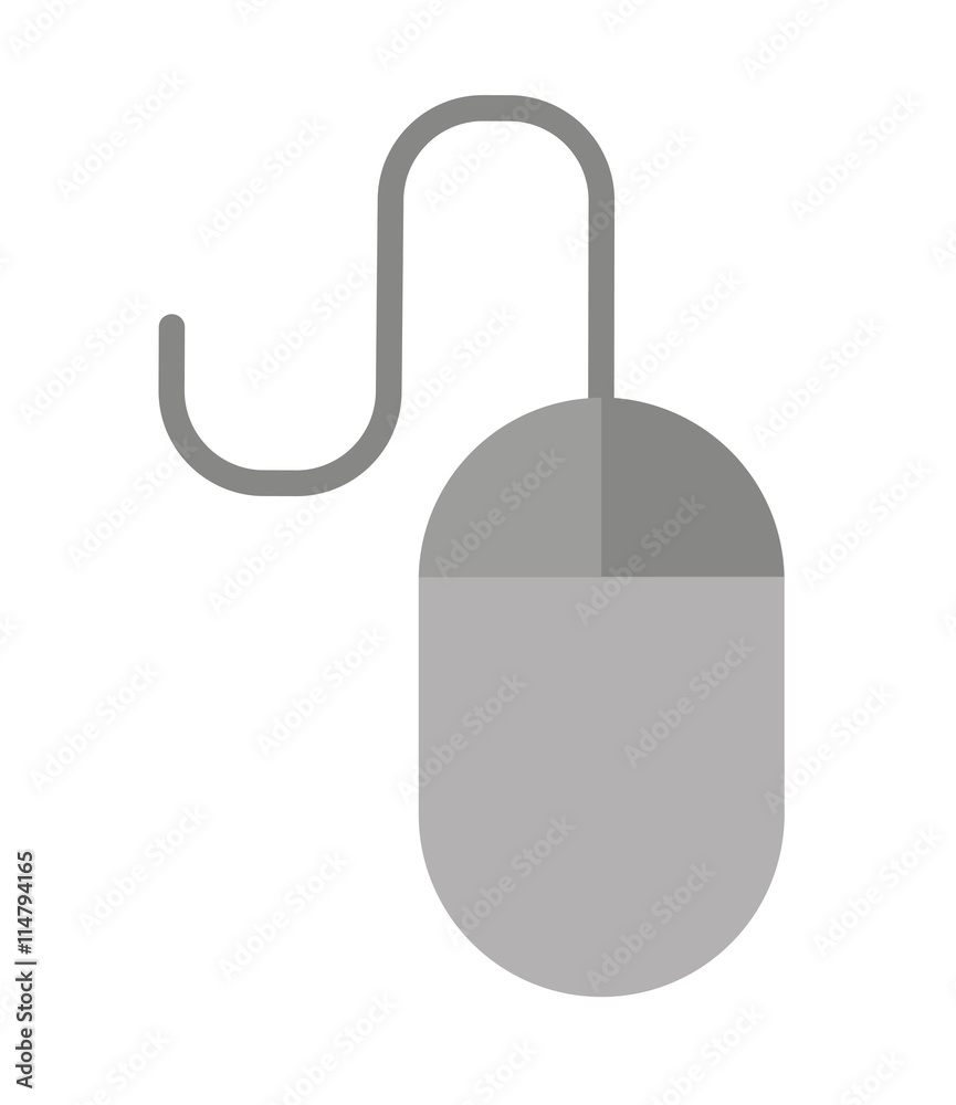 mouse computer isolated icon design mouse computer isolated icon design