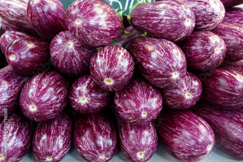 Colorful eggplant