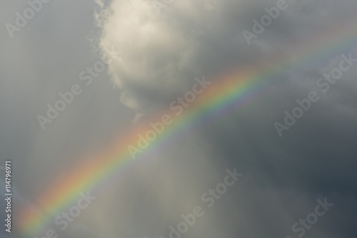 rainbow in the sky photo