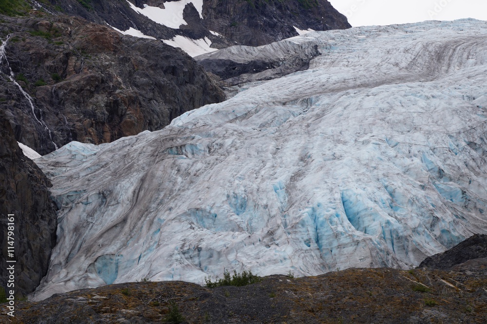 Fototapeta premium The Exit Glacier in Alaska