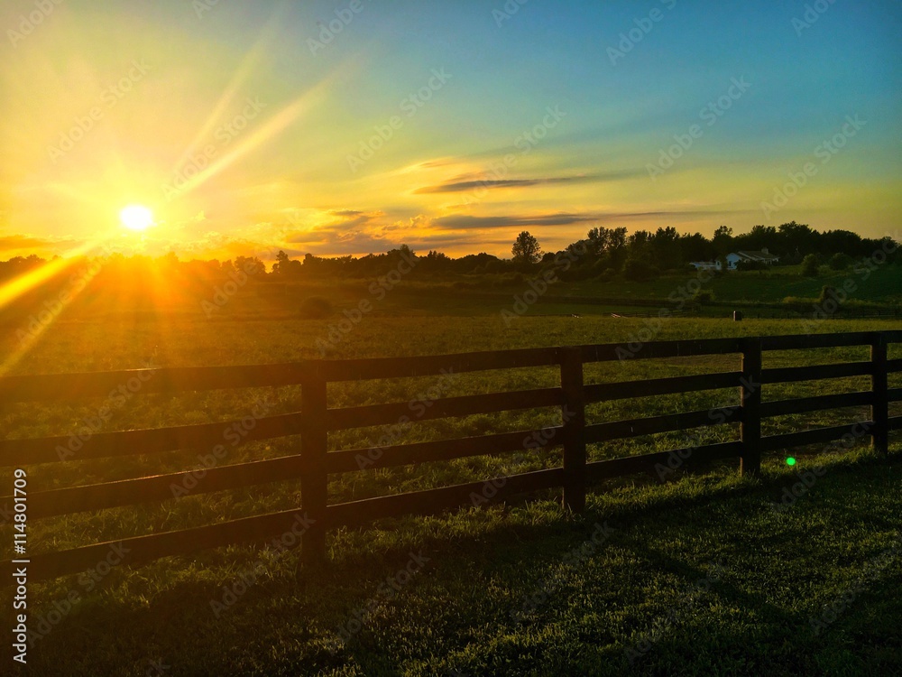 Kentucky Sunset