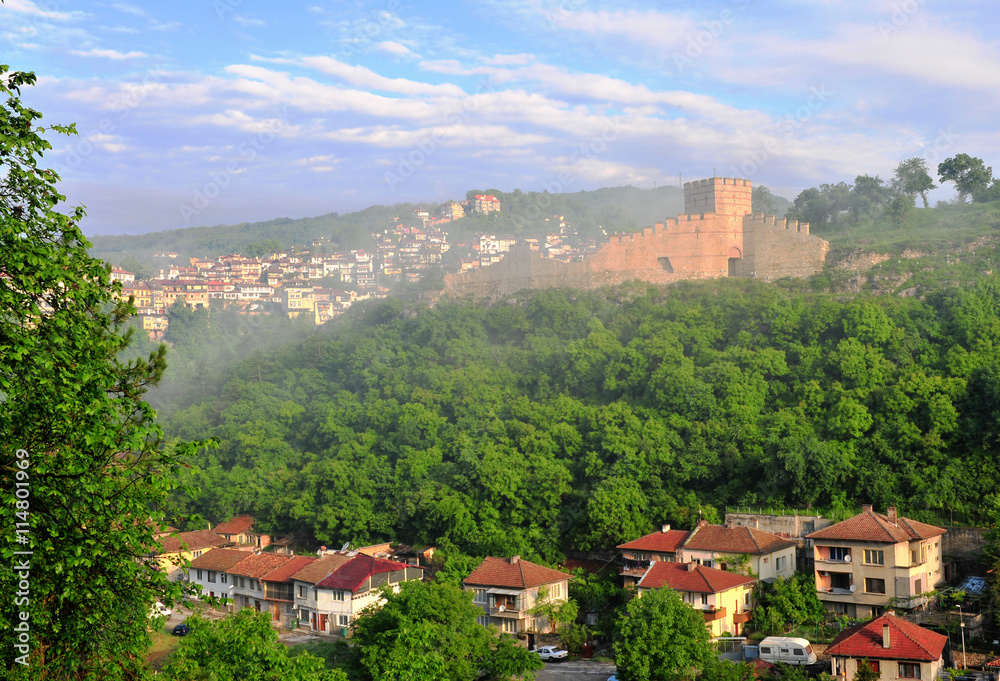 Old tower and fort in Veliko Tarnovo