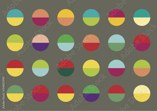 Free Download Vector-illustration of the different colorful spheres.It can be used such as background,cover of the notebook,design of the kids room etc. - GFXLoad