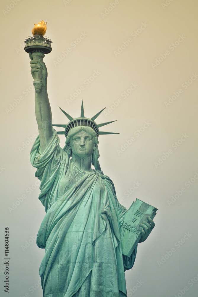Fototapeta premium Statue of Liberty close-up