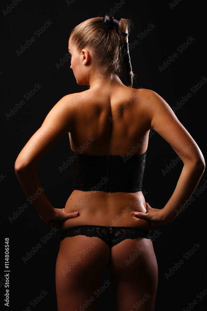 Obraz premium Sexual woman in lingerie
