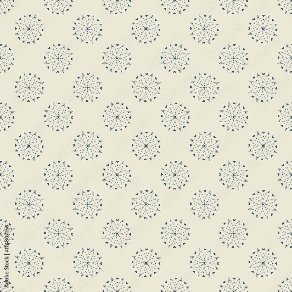 Arabic seamless pattern.Vector illustration for backgrounds and patterns in arabic style.