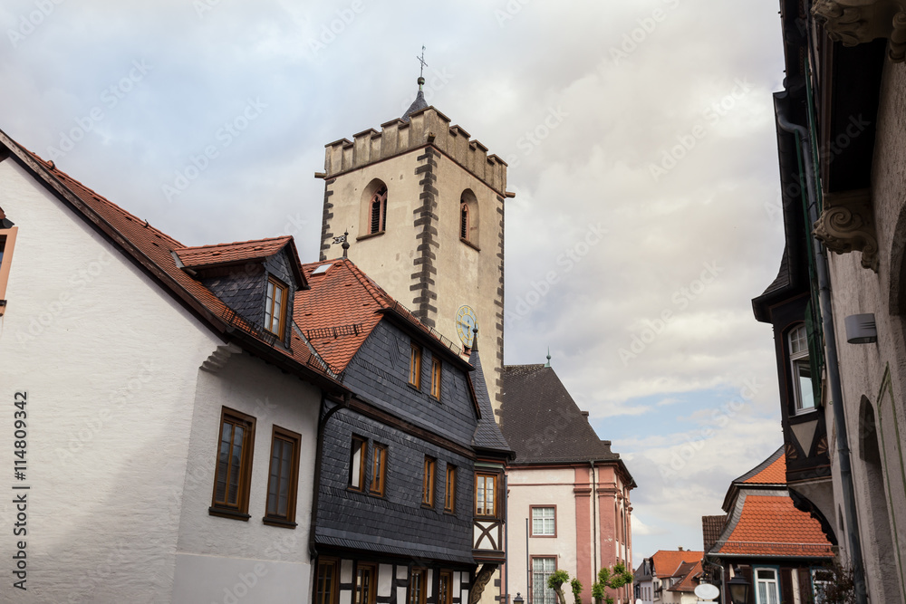 kronberg im taunus historic city hessen germany