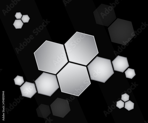Abstract geometric background