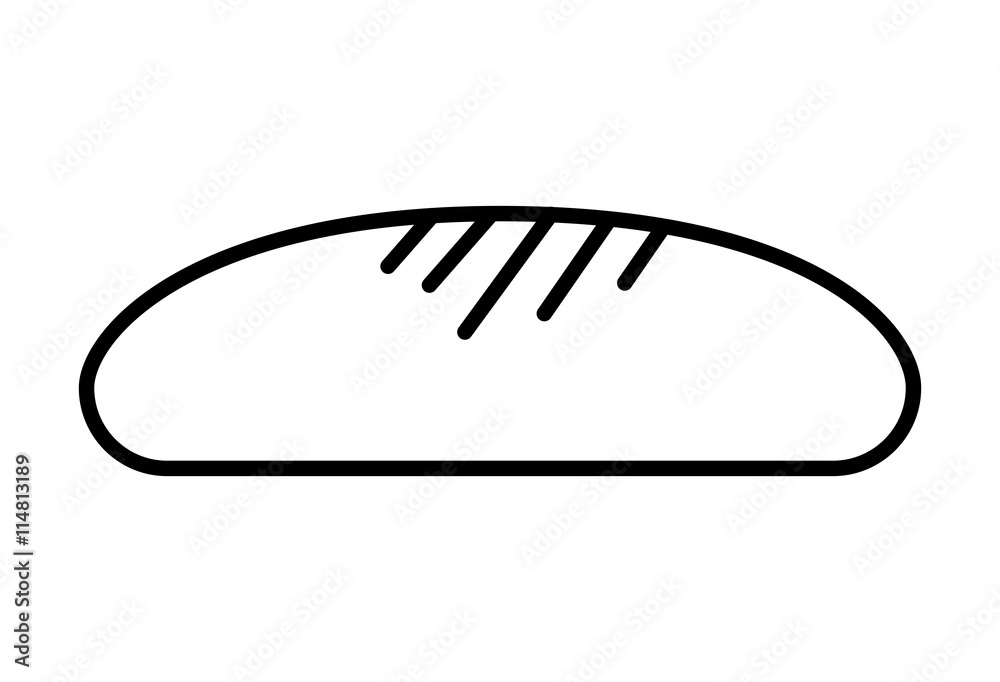 delicious bread isolated icon design delicious bread isolated icon design