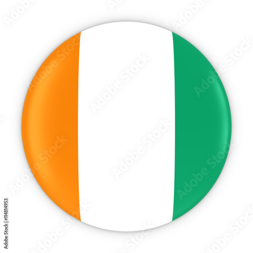 Ivorian Flag Button - Flag of Cote d'Ivoire Badge 3D Illustration Free Download Ivorian Flag Button - Flag of Cote d'Ivoire Badge 3D Illustration - GFXLoad