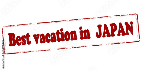 Best vacation in Japan