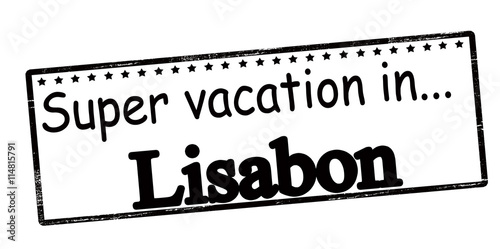 Super vacation in Lisabon