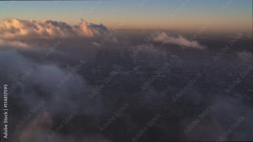 Thin clouds drifting over Los Angeles. Shot in 2010. Thin clouds drifting over Los Angeles. Shot in 2010.
