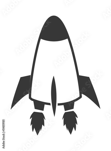toy rocket icon