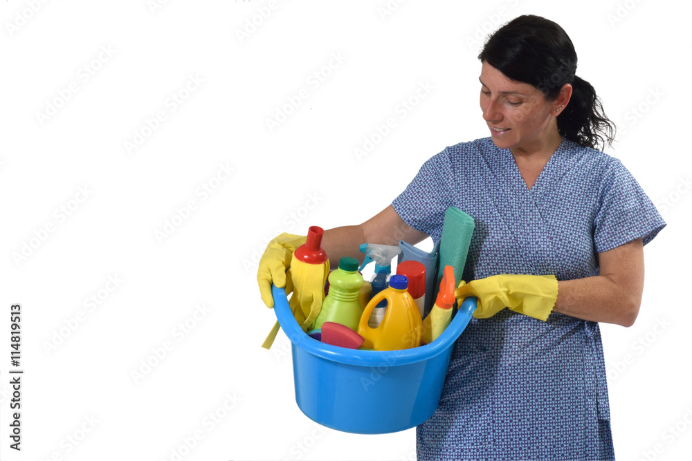 Cleaning lady Cleaning lady