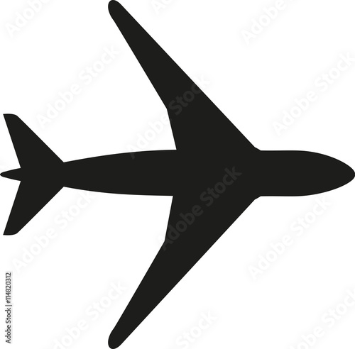 Airplane pictogram