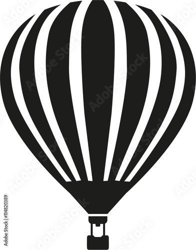 Fotografie, Obraz Illustration of a hot air balloon