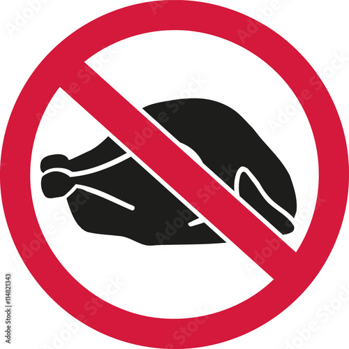 No Turkeys in ban sign