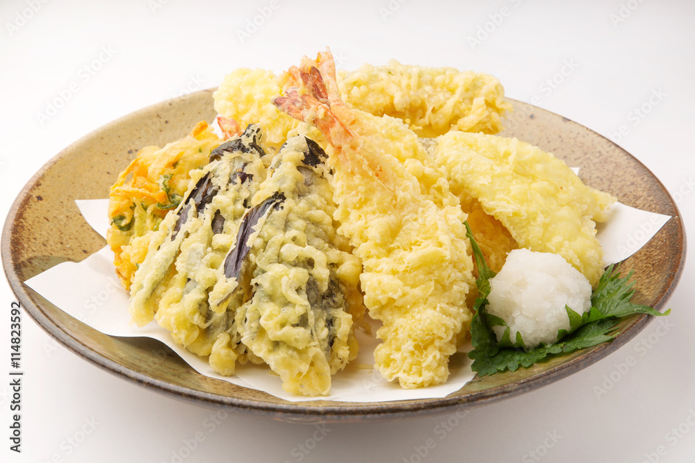 天ぷらの盛り合わせ 天ぷらの盛り合わせ