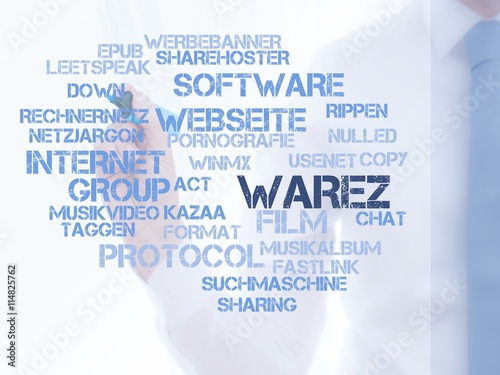 Картината върху платно Warez