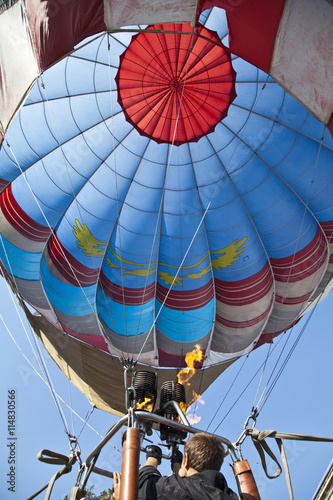 balloon man sky vehicle